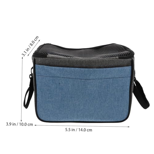 KOMBIUDA Atmungsaktive Kleintier Tragetasche für Hamster Chinchilla und Meerschweinchen Leichte Outdoor Tasche mit Stabilem Tragegriff Kompakt und Vielseitig für Ausflüge und Reisen von KOMBIUDA