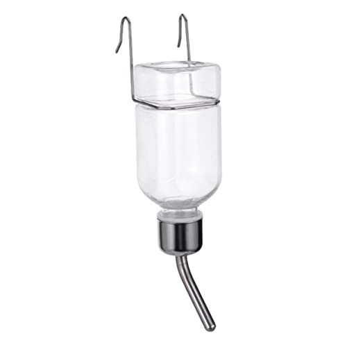 KOMBIUDA Automatischer Wasserspender für Kleintiere Hängende Trinkflasche aus Umweltfreundlichem Kunststoff S Einfache Bedienung durch Kugelventil für Kaninchen Vögel Katzenkäfige KOMBIUDA Automatischer Wasserspender für Kleintiere Hängende Trinkflasche aus Umweltfreundlichem Kunststoff S Einfache Bedienung durch Kugelventil für Kaninchen Vögel Katzenkäfige von KOMBIUDA