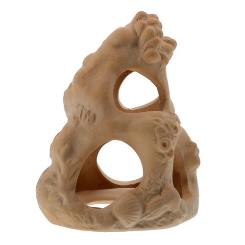 KOMBIUDA Decor Fisch Stein Tank Praktische Künstliche Höhle Ornament Schmuck Shelter Keramik Aquarium Hideout Landschaftsbau KOMBIUDA Decor Fisch Stein Tank Praktische Künstliche Höhle Ornament Schmuck Shelter Keramik Aquarium Hideout Landschaftsbau von KOMBIUDA