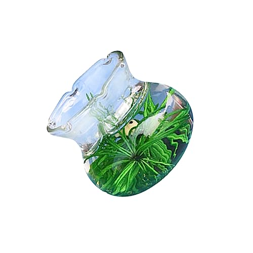 KOMBIUDA Dekoratives Mini-Aquarium Simuliertes Fischbecken Für Miniaturhäuser Spielzeug Und Tischdeko Für Kreative Landschaften KOMBIUDA Dekoratives Mini-Aquarium Simuliertes Fischbecken Für Miniaturhäuser Spielzeug Und Tischdeko Für Kreative Landschaften von KOMBIUDA