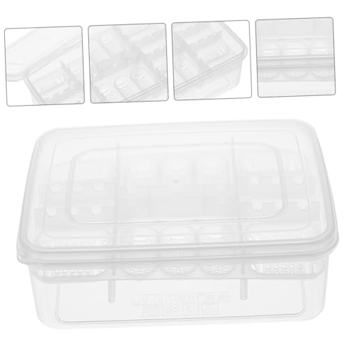 KOMBIUDA Fächer Reptilien Eier Inkubationsbox mit Hochtransparentem Deckel Geeignet für Schildkröten Eidechsen und Andere Reptilieneier Einfache Handhabung und Lagerung für Zucht und Brut KOMBIUDA Fächer Reptilien Eier Inkubationsbox mit Hochtransparentem Deckel Geeignet für Schildkröten Eidechsen und Andere Reptilieneier Einfache Handhabung und Lagerung für Zucht und Brut von KOMBIUDA