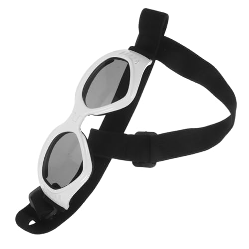 KOMBIUDA Foldbare Hundesonnenbrille mit Uv Schutz Verstellbaren Riemen und Wasserdichten Gläsern Robuste Hundebrille für Kleine bis Mittelgroße Rassen Bequem und Sicher für Outdoor KOMBIUDA Foldbare Hundesonnenbrille mit Uv Schutz Verstellbaren Riemen und Wasserdichten Gläsern Robuste Hundebrille für Kleine bis Mittelgroße Rassen Bequem und Sicher für Outdoor von KOMBIUDA