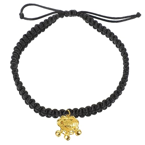 KOMBIUDA Goldenes Katzenhalsband mit Glöckchen Verschleißfestes Haustierhalsband mit Dekoratives Hundehalsband mit Metallglocken Verstellbar für Katzen und Kleine Hunde KOMBIUDA Goldenes Katzenhalsband mit Glöckchen Verschleißfestes Haustierhalsband mit Dekoratives Hundehalsband mit Metallglocken Verstellbar für Katzen und Kleine Hunde von KOMBIUDA