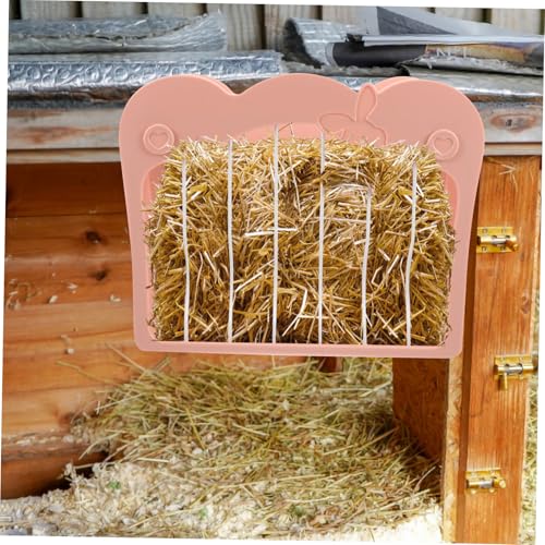 KOMBIUDA Großes Futterregal für Meerschweinchen und Kaninchen Fester Halter für Heu und Kräuter Verhindert Verschwendung und Umkippen Einfacher Einbau für Sauberen Käfig für Nager Wie von KOMBIUDA