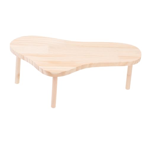 KOMBIUDA Hamster Holzplattform Hohe Stützplattform aus Holz für Kleintiere Wie Zwerghamster und Meerschweinchen Stabile Kletterhilfe und Spielplatz für Käfige und Haustiere von KOMBIUDA