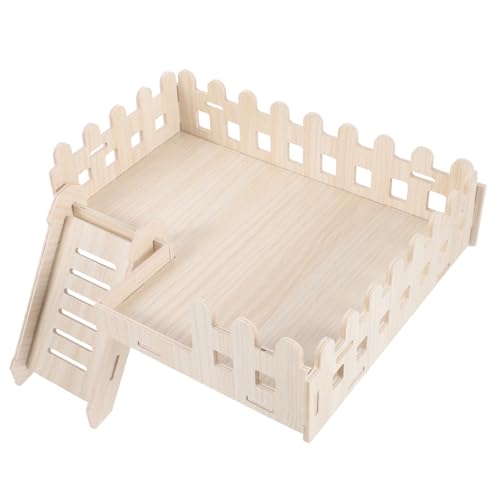 KOMBIUDA Hamster Holzplattform Robust Langlebig Kletterleiter für Käfig DIY Landschaft aus Natürlichem Holz für Hamster und Meerschweinchen Zubehör KOMBIUDA Hamster Holzplattform Robust Langlebig Kletterleiter für Käfig DIY Landschaft aus Natürlichem Holz für Hamster und Meerschweinchen Zubehör von KOMBIUDA