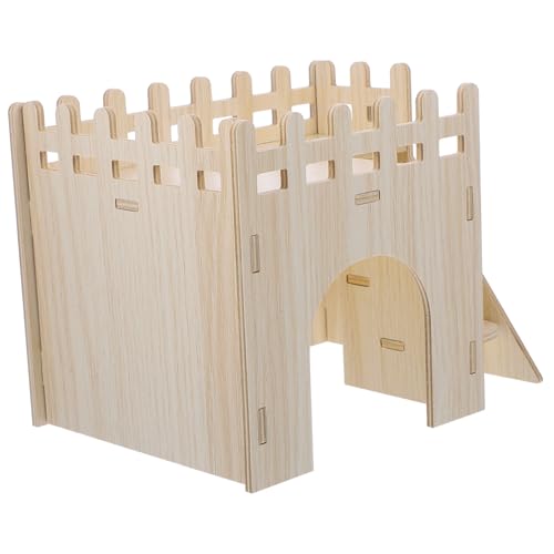 KOMBIUDA Hamster Holzversteck Kleintier Rückzugsort aus Massivem Holz für Hamster Igel Meerschweinchen Stabiles Versteckhaus und Spieltunnel für Käfige Privater Rückzugsraum für Kleine KOMBIUDA Hamster Holzversteck Kleintier Rückzugsort aus Massivem Holz für Hamster Igel Meerschweinchen Stabiles Versteckhaus und Spieltunnel für Käfige Privater Rückzugsraum für Kleine von KOMBIUDA