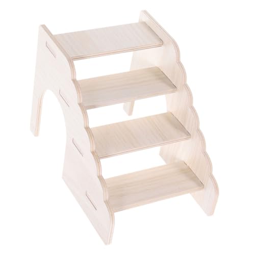 KOMBIUDA Hamster Kletterleiter Holzspielzeug für Kleintiere Natürliche Sichere Holzleiter für Hamster und Mäuse Spielerische Plattform im Käfig Fördert Bewegung und Aktivität KOMBIUDA Hamster Kletterleiter Holzspielzeug für Kleintiere Natürliche Sichere Holzleiter für Hamster und Mäuse Spielerische Plattform im Käfig Fördert Bewegung und Aktivität von KOMBIUDA