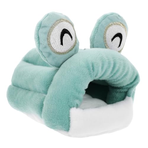 KOMBIUDA Hamster Kuschelhöhle aus Weichem Baumwollstoff Warmes Winternest für und Sandhamster Kleines Sicherer Rückzugsort Waschbar und Einfach im Käfig zu Befestigen von KOMBIUDA