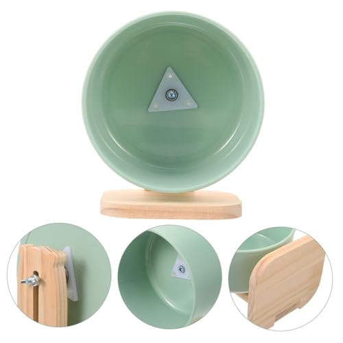 KOMBIUDA Hamster Laufrad mit Ständer Leises Nagetier Spielrad für Hamster Rennmäuse Igel und Chinchillas Transparent Grünes Kleintier Laufrad für Artgerechtes Training und Unterhaltung KOMBIUDA Hamster Laufrad mit Ständer Leises Nagetier Spielrad für Hamster Rennmäuse Igel und Chinchillas Transparent Grünes Kleintier Laufrad für Artgerechtes Training und Unterhaltung von KOMBIUDA