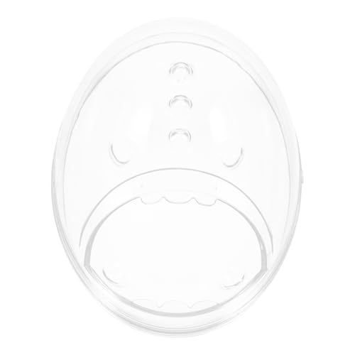 KOMBIUDA Hamster Sandbad Box Transparent Mittelgroß für Hamster Chinchilla Kleintiere Staubfreies Sandbad zur Fellpflege Leicht zu Reinigen und Transportieren Hygienisches Haustier von KOMBIUDA