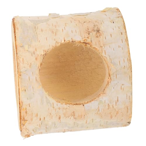 KOMBIUDA Hamster Tunnel aus Natürlichem Birkenholz Robustes Versteckspielzeug für Kleine Nager Langlebiger Holz Tunnel für Meerschweinchen Chinchilla Zubehör Zahnpflegend und KOMBIUDA Hamster Tunnel aus Natürlichem Birkenholz Robustes Versteckspielzeug für Kleine Nager Langlebiger Holz Tunnel für Meerschweinchen Chinchilla Zubehör Zahnpflegend und von KOMBIUDA