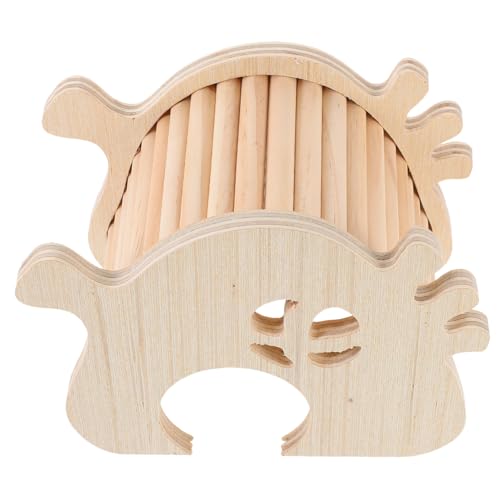 KOMBIUDA Hamster Versteck aus Holz mit Kletterleiter Verschleißfestes Mehrkammernhaus für Hamster Meerschweinchen Kleine Kaninchen Multifunktionales Spiel und Schlafhaus für Kleintiere KOMBIUDA Hamster Versteck aus Holz mit Kletterleiter Verschleißfestes Mehrkammernhaus für Hamster Meerschweinchen Kleine Kaninchen Multifunktionales Spiel und Schlafhaus für Kleintiere von KOMBIUDA