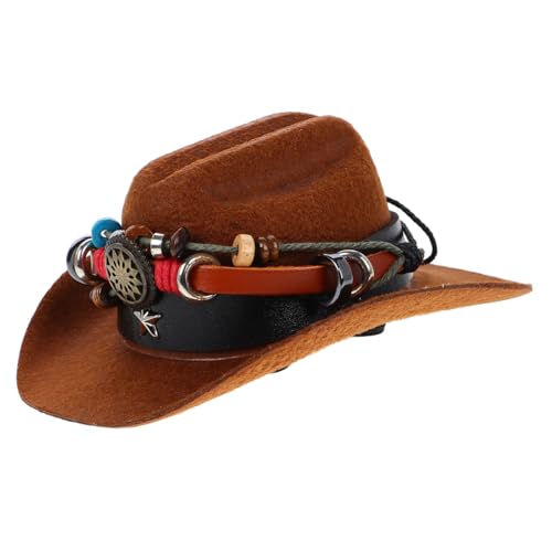 KOMBIUDA Hundepartyhut Cowboy-kostüm Für Hunde Westernhut Cowboy- Cowboy-kostüm Für Katzen Cowboyhut-Dekorationen Westliches Autozubehör Vintage Cowboyhut Polyester KOMBIUDA Hundepartyhut Cowboy-kostüm Für Hunde Westernhut Cowboy- Cowboy-kostüm Für Katzen Cowboyhut-Dekorationen Westliches Autozubehör Vintage Cowboyhut Polyester von KOMBIUDA