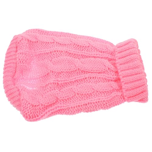 KOMBIUDA Hundepullover für Kleine Hunde Elastischer Turtleneck Pullover Weicher Warmer Strickpullover aus Wollgarn Modisch und Bequem für Outdoor und Alltag von KOMBIUDA