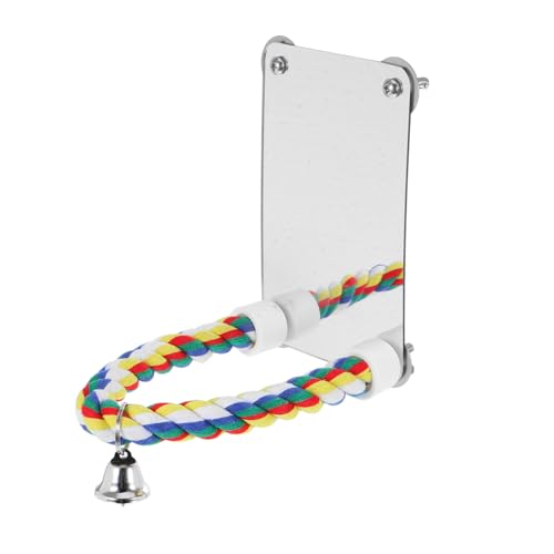 KOMBIUDA Interaktives Hänge Accessoire aus Baumwolle für Wellensittiche Nymphensittiche Cockatiels und Andere Kleine bis Mittelgroße Vögel KOMBIUDA Interaktives Hänge Accessoire aus Baumwolle für Wellensittiche Nymphensittiche Cockatiels und Andere Kleine bis Mittelgroße Vögel von KOMBIUDA