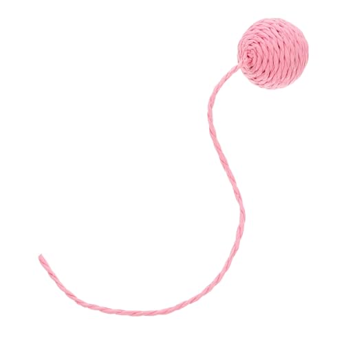 KOMBIUDA Interaktives Katzenspielzeug Sisal Kratzball mit Glocke Ersatzball für Katzenkratzbaum Zubehör Einfache Befestigung Sicherer Papierseilball Multifunktional für Indoor Katzen KOMBIUDA Interaktives Katzenspielzeug Sisal Kratzball mit Glocke Ersatzball für Katzenkratzbaum Zubehör Einfache Befestigung Sicherer Papierseilball Multifunktional für Indoor Katzen von KOMBIUDA