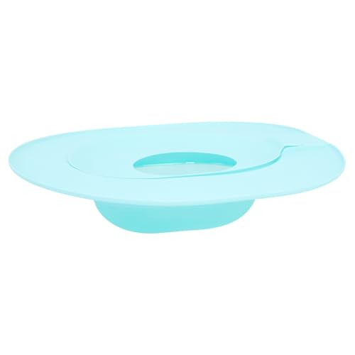 KOMBIUDA Katze Toilettentrainingsset mit Saugnäpfen Potty Trainer System Staubfreie Hygiene Platzsparend für Kätzchen und Erwachsene Katzen Sanfte Umstellung Toilettengebrauch von KOMBIUDA
