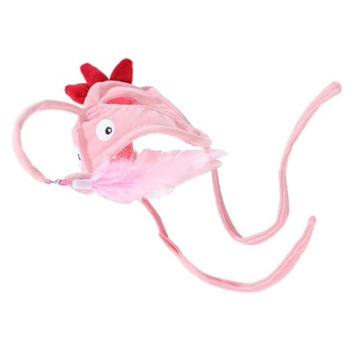 KOMBIUDA Katzenspielzeug Headwear Katzenkopfbedeckung Interaktiver Katzenstab Selbstbeschäftigung Indoor Katzenabwehr Spielspaß für Hauskatzen Grauer Laternenfisch mit Großen Augen KOMBIUDA Katzenspielzeug Headwear Katzenkopfbedeckung Interaktiver Katzenstab Selbstbeschäftigung Indoor Katzenabwehr Spielspaß für Hauskatzen Grauer Laternenfisch mit Großen Augen von KOMBIUDA