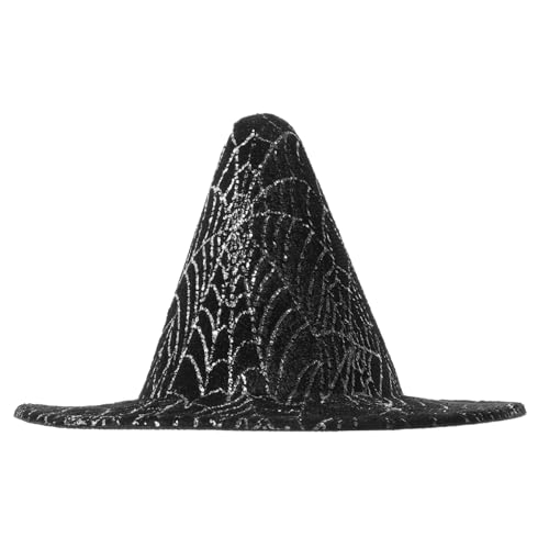 KOMBIUDA Kleiner Halloween Hexenhut Für Haustiere Atmungsaktive Und Bequeme Kostümkopfbedeckung Aus Hochwertigem Material Für Partys Und Fotosessions Mit Spiderweb-Design KOMBIUDA Kleiner Halloween Hexenhut Für Haustiere Atmungsaktive Und Bequeme Kostümkopfbedeckung Aus Hochwertigem Material Für Partys Und Fotosessions Mit Spiderweb-Design von KOMBIUDA