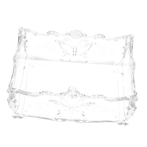 KOMBIUDA Kleines Haustierbadebecken für Kleintiere Transparent Strapazierfähig Süßes Design Geeignet als Meerschweinchen Hamster-Toilette Langlebiges Bad für Kleine Haustiere von KOMBIUDA