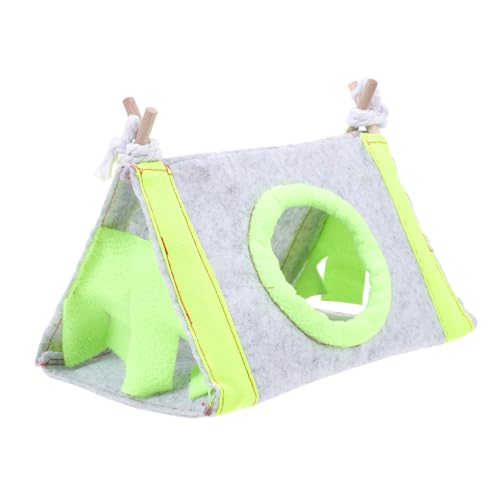 KOMBIUDA Kleines Warmes Hamster Nest aus Weichem Material Praktisches Kuschelbett für Meerschweinchen Chinchilla Kaninchen und Andere Kleine Haustiere als Gemütlicher Rückzugsort von KOMBIUDA