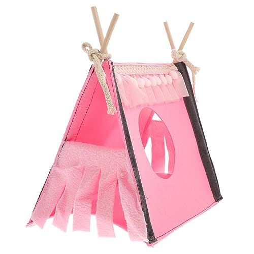 KOMBIUDA Kleintier Nest für Hamster und Meerschweinchen Warmes Haustierbett Gemütlicher Rückzugsort für Kleintiere für Winter Rosa KOMBIUDA Kleintier Nest für Hamster und Meerschweinchen Warmes Haustierbett Gemütlicher Rückzugsort für Kleintiere für Winter Rosa von KOMBIUDA
