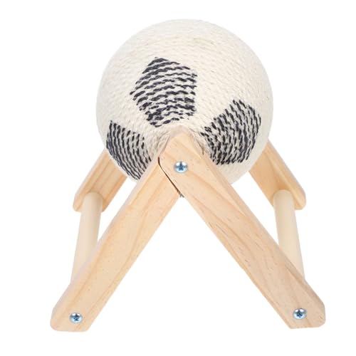 KOMBIUDA Kratzball aus Natürlichem Sisal mit Robustem Holzsockel Interaktives Katzenspielzeug zum Krallenwetzen und Möbel Schützen Geeignet für Kätzchen und Katzen Kleiner bis Mittlerer KOMBIUDA Kratzball aus Natürlichem Sisal mit Robustem Holzsockel Interaktives Katzenspielzeug zum Krallenwetzen und Möbel Schützen Geeignet für Kätzchen und Katzen Kleiner bis Mittlerer von KOMBIUDA