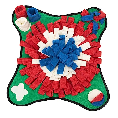 KOMBIUDA Langsamfütterungs für Hunde Waschbare Pet Feed Game Mat aus Langlebigem Leicht zu Reinigendem Material Fördert Spielerisches Futterverstecken und Intensives Schnüffeltraining zur von KOMBIUDA