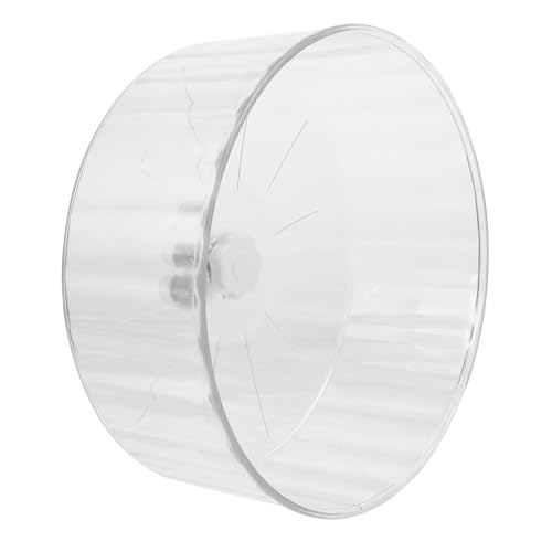 KOMBIUDA Leises Hamsterlaufrad Ø mit Doppel kugellager Geräuschloses Laufrad für Hamster Rennmäuse Chinchillas und Kleintiere Transparentes Elegantes Design für Ruhige Haustier übung KOMBIUDA Leises Hamsterlaufrad Ø mit Doppel kugellager Geräuschloses Laufrad für Hamster Rennmäuse Chinchillas und Kleintiere Transparentes Elegantes Design für Ruhige Haustier übung von KOMBIUDA