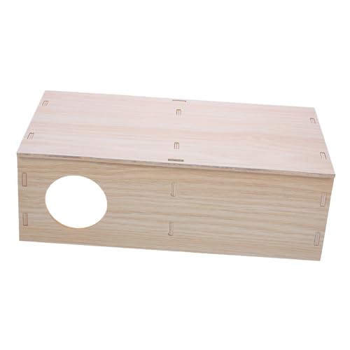 KOMBIUDA Mehrkammer Holzhaus für Meerschweinchen und Kleintiere Natürliches Langlebiges Nagerversteck Umweltfreundliches Hamster Hideout Geruchsfrei Vielseitig Ausruhen KOMBIUDA Mehrkammer Holzhaus für Meerschweinchen und Kleintiere Natürliches Langlebiges Nagerversteck Umweltfreundliches Hamster Hideout Geruchsfrei Vielseitig Ausruhen von KOMBIUDA