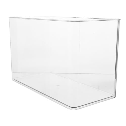 KOMBIUDA Mini Aquarium Tank Kunststoff Klar Kleiner Fischbehälter Rechteckig Kompakt Tragbar Für Betta Schildkröten Kleine Reptilien Desktop Terrarium Dekor KOMBIUDA Mini Aquarium Tank Kunststoff Klar Kleiner Fischbehälter Rechteckig Kompakt Tragbar Für Betta Schildkröten Kleine Reptilien Desktop Terrarium Dekor von KOMBIUDA