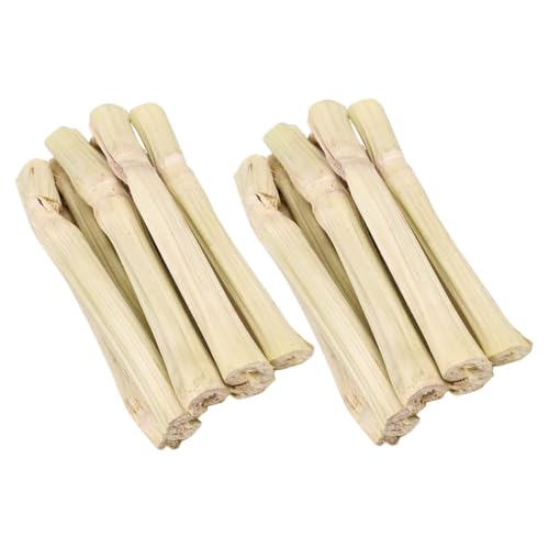 KOMBIUDA Natürliche Sweet Bamboo Kau-Sticks für Kleintiere Zahnpflegende Spielzeuge für Kaninchen Meerschweinchen Chinchillas und Hamster Vielseitig Sicher Zahnreinigung Geeignet KOMBIUDA Natürliche Sweet Bamboo Kau-Sticks für Kleintiere Zahnpflegende Spielzeuge für Kaninchen Meerschweinchen Chinchillas und Hamster Vielseitig Sicher Zahnreinigung Geeignet von KOMBIUDA