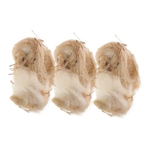 KOMBIUDA Natürliche Vogelnistmaterialien aus Weichem Jute Mix Sicher und Leicht für Kanarienvögel für Käfige Garten und Vogelhäuser KOMBIUDA Natürliche Vogelnistmaterialien aus Weichem Jute Mix Sicher und Leicht für Kanarienvögel für Käfige Garten und Vogelhäuser von KOMBIUDA