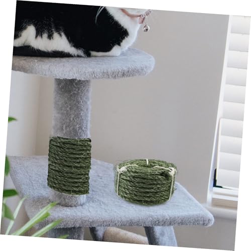 KOMBIUDA Natürliches Sisal Hanfseil Robust Langlebig für Katzenkratzbaum Reparatur DIY Kratzbrett Ersatz Vielseitig für Katzen und Heimdekoration KOMBIUDA Natürliches Sisal Hanfseil Robust Langlebig für Katzenkratzbaum Reparatur DIY Kratzbrett Ersatz Vielseitig für Katzen und Heimdekoration von KOMBIUDA