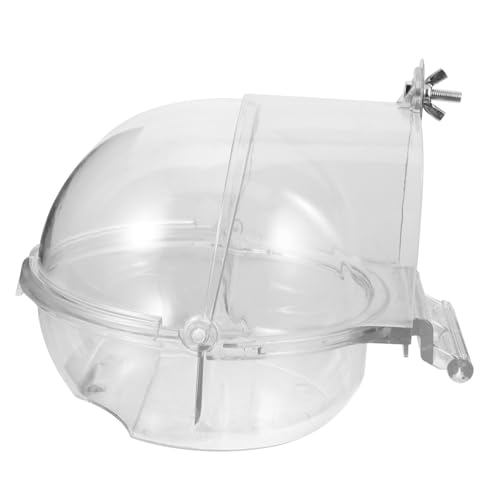 KOMBIUDA Papageien Badewanne aus Robustem Auslaufsicheres Vogelbad für Wellensittiche und Papageien Multifunktionale Vogelbadewanne mit Glatten Kanten Sicher und Langlebig für Käfigmontage KOMBIUDA Papageien Badewanne aus Robustem Auslaufsicheres Vogelbad für Wellensittiche und Papageien Multifunktionale Vogelbadewanne mit Glatten Kanten Sicher und Langlebig für Käfigmontage von KOMBIUDA