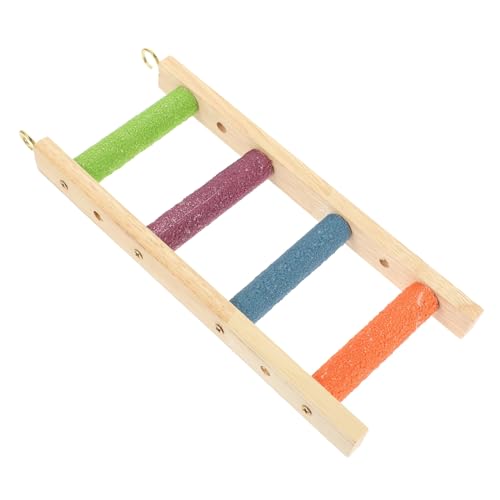KOMBIUDA Papageien Kletterleiter aus Holz Robustes Vogelkäfig für Wellensittiche und Kleine Vögel Abnutzungsresistente Sichere Hölzerne Hamster Kletterleiter Fördert Bewegung und KOMBIUDA Papageien Kletterleiter aus Holz Robustes Vogelkäfig für Wellensittiche und Kleine Vögel Abnutzungsresistente Sichere Hölzerne Hamster Kletterleiter Fördert Bewegung und von KOMBIUDA