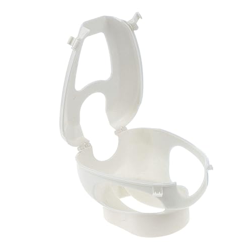 KOMBIUDA Pigeon Injection Holder Weißer Kunststoff Pigeon Fixierer für Futterspender und Medikamentengabe für Pflege von Tauben und Augenuntersuchungen KOMBIUDA Pigeon Injection Holder Weißer Kunststoff Pigeon Fixierer für Futterspender und Medikamentengabe für Pflege von Tauben und Augenuntersuchungen von KOMBIUDA