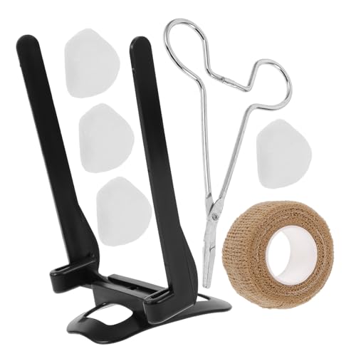 KOMBIUDA Puppy Ear Support aus Verstellbares Ohr Stütztool mit Baumwollpads und Pinzette Hilfsmittel zur Ohrenstellung für Welpen und Große Hunde Langlebiges Zubehör für Gesundes KOMBIUDA Puppy Ear Support aus Verstellbares Ohr Stütztool mit Baumwollpads und Pinzette Hilfsmittel zur Ohrenstellung für Welpen und Große Hunde Langlebiges Zubehör für Gesundes von KOMBIUDA