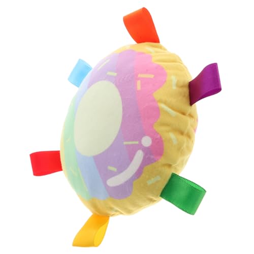 KOMBIUDA Quietschendes Donut Haustierspielzeug Plüsch Kauspielzeug Interaktives Design für Kleine und Mittelgroße Hunde Welpen Spielspaß und Training Zuhause KOMBIUDA Quietschendes Donut Haustierspielzeug Plüsch Kauspielzeug Interaktives Design für Kleine und Mittelgroße Hunde Welpen Spielspaß und Training Zuhause von KOMBIUDA