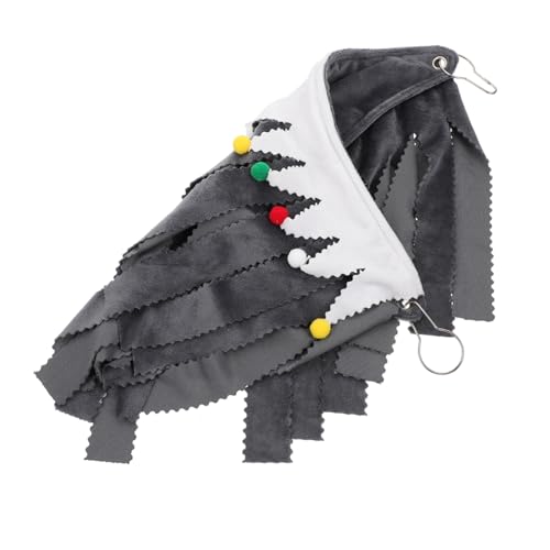 KOMBIUDA Small Animal Hideout Eckversteck mit Hängematte Weiches Waschbares Versteckhaus für Hamster Meerschweinchen und Kaninchen Stressreduzierend Einfache Befestigung Naturnahes Design von KOMBIUDA