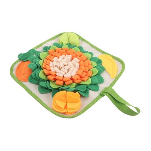 KOMBIUDA Snuffle Mat für Kleine Haustiere Waschbare Trainingsmatte für Kaninchen und Hamster Interaktives Suchspiel Langsames Füttern zur Gesunder Essgewohnheiten Geeignet für Indoor und von KOMBIUDA