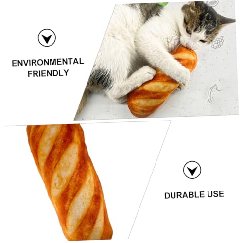 KOMBIUDA Soundspielzeug für Katzen Plüschbrot mit Geräuschfunktion Interaktives Katzenspielzeug Kissen für Katzen und Kätzchen Interessantes Stofftier für Haustiere KOMBIUDA Soundspielzeug für Katzen Plüschbrot mit Geräuschfunktion Interaktives Katzenspielzeug Kissen für Katzen und Kätzchen Interessantes Stofftier für Haustiere von KOMBIUDA