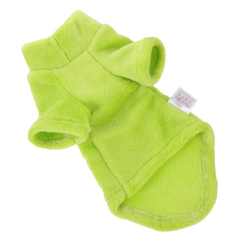 KOMBIUDA Sphynx Katzenpullover XXL Warmes Weiches Haustier-winterkleid mit Hohem Kragen Atmungsaktiver Plüschstoff Schützend für Haarlose Katzen Geeignet für Kalte Herbst Wintertage von KOMBIUDA