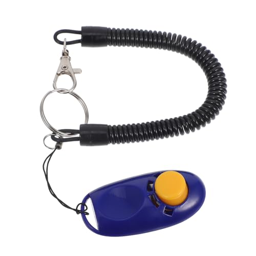 KOMBIUDA Tiertrainings Clicker aus Robustem Abs mit Handschlaufe Lauter für Hunde Katzen und Pferde Geeignet zur Verhaltensschulung und Hörreaktionstraining Aller Rassen und Altersgruppen von KOMBIUDA