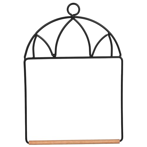 KOMBIUDA Tragbarer Papageienstand Vogel Schaukel aus Holz und Eisen Stabiles Vogelhaus Zubehör für Garten Balkon Terrasse Dekorative Hummingbird Sitzstange für Vogelbeobachtung von KOMBIUDA