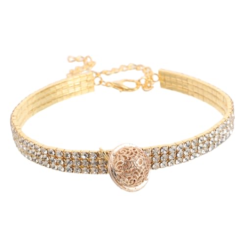 KOMBIUDA Verstellbares Katzen und Hundehalsband Glocke Elastisches Haustier Zubehör für Kleine und Mittelgroße Perfekter Haustierschmuck von KOMBIUDA