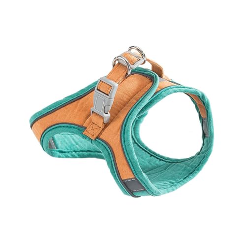 KOMBIUDA Verstellbares Katzengeschirr mit Reflektierendem Brustgurt aus Flexiblem Verschleißfestem Material Ausbruchsicher Leichtes Outdoor Geschirr für Katzen und Kätzchen Modisch und von KOMBIUDA