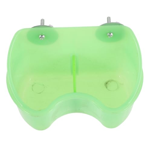 KOMBIUDA Vogelfutterspender für Käfige Multifunktionaler Futter und Wasserspender aus Kunststoff Stabiler Halter für Papageien Nymphensittiche Kanarienvögel und Große Kapazität zu von KOMBIUDA