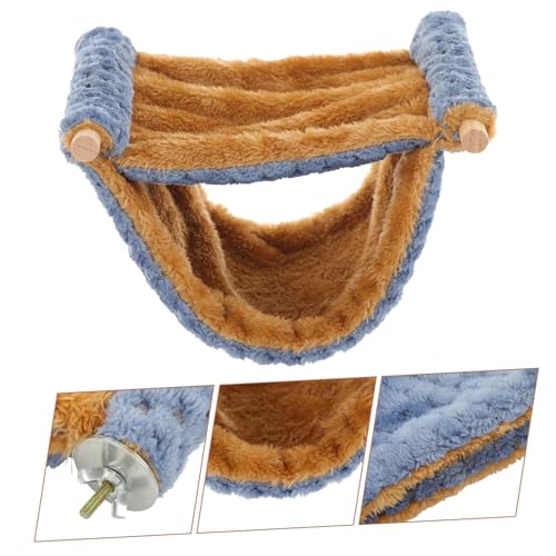 KOMBIUDA Warme Hängematte für Meerschweinchen und Hamster Kuschelbett aus Hochwertigem Material Einfach zu Befestigen Gemütlich und Dekorativ für Kleine Haustiere Wie Frettchen und KOMBIUDA Warme Hängematte für Meerschweinchen und Hamster Kuschelbett aus Hochwertigem Material Einfach zu Befestigen Gemütlich und Dekorativ für Kleine Haustiere Wie Frettchen und von KOMBIUDA